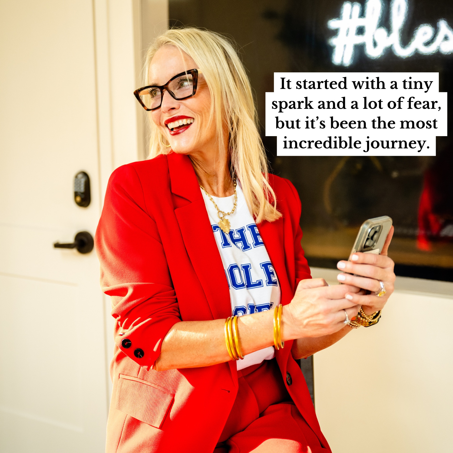 When I started this account, I was a woman looking for something—anything—to reignite my spark. What I didn’t know was how much this space would change my life.
I’ve gone from a scared woman sharing her first outfit post to someone who wakes up every day inspired by YOU. This account isn’t just about fashion; it’s about transformation, empowerment, and rewriting the narrative for women over 50.
We’re proving that midlife isn’t the end—it’s the beginning of our most powerful chapter.
▶️ Tell me: How has this community inspired YOU? I’d love to hear your story. Let’s keep growing and glowing together!
#affordablefashion
#laurenoggsgee
#over50style 
#lookalike
#shopltk
#ltkover50
#ltkover40
#outfitinspo 
#lookforless
#getyourcolonoscopy


#LTKWatchNow #LTKOver40 #LTKStyleTip