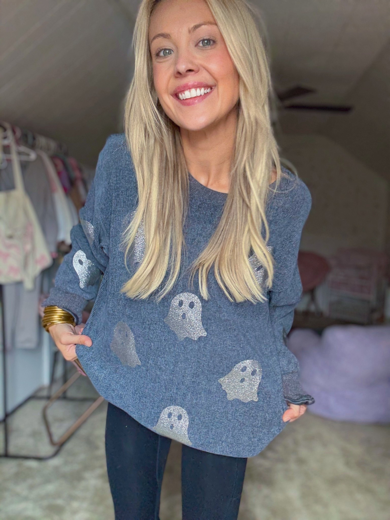 👻 Sparkle season is here 👻
Obsessed with this cozy ghost sweater — soft, lightweight, and perfectly festive without being over the top 🎃✨
Pair it with leggings or jeans for an easy fall outfit that’s comfy and cute!

🛍️ Tap to shop my spooky-season favorites ↓
#LTKFall #LTKFinds #LTKUnder50 #LTKSeasonalStyle #LTKCozyVibes #LTKStyle #LTKHoliday #AmazonFashion #HalloweenStyle #SpookySeason #CozyOutfit #FallFavorites #LTKCasualStyle #MomStyle #LTKComfyChic #LTKAmazonFinds #LTKShopTheLook #LTKTrendy #LTKFallFashion #CozySweaterWeather


#LTKSeasonal #LTKHalloween
