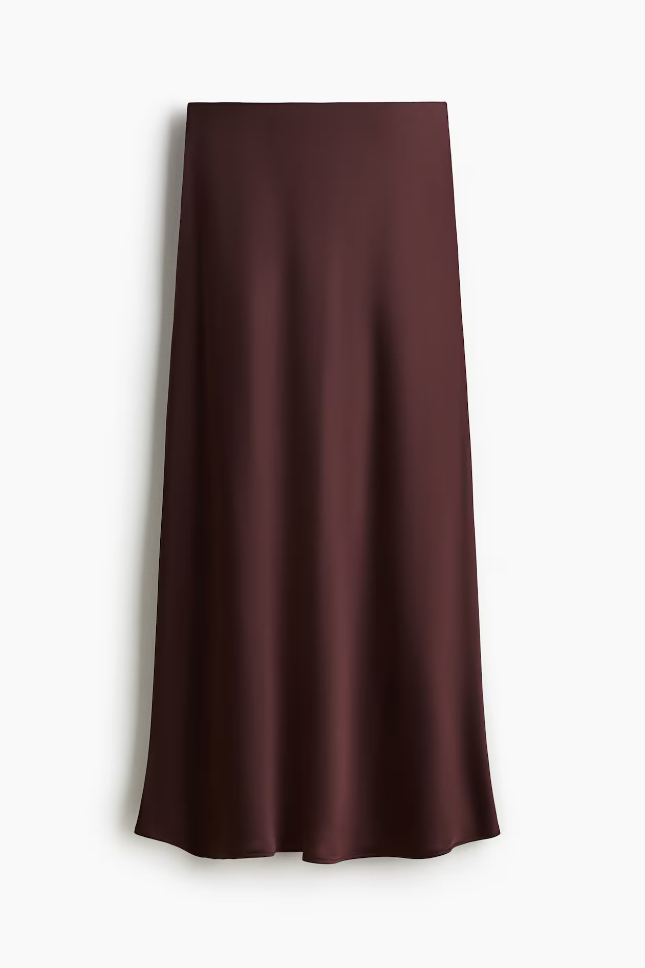 Midi skirt - Burgundy - Ladies | H&M GB | H&M (UK, MY, IN, SG, PH, TW, HK)