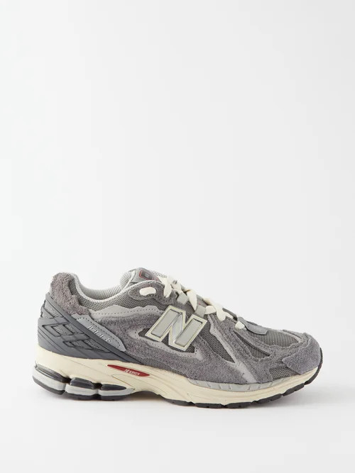 New Balance - 1906r Suede And Mesh Trainers - Womens - Dark Grey | Matches (US)