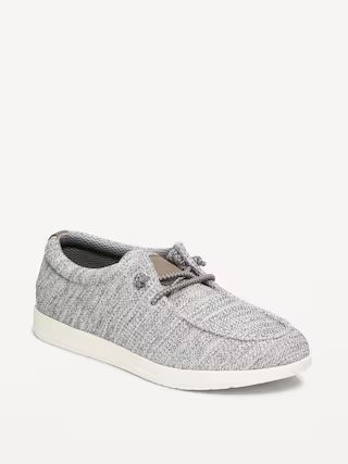 Slip-On Knit Deck Shoes for Boys | Old Navy (US)