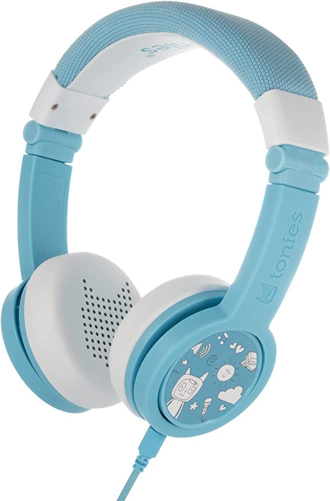 Tonies Foldable Wired Headphones for Kids - Comfortably Designed to fit On-Ear - Works with Tonie... | Amazon (US)