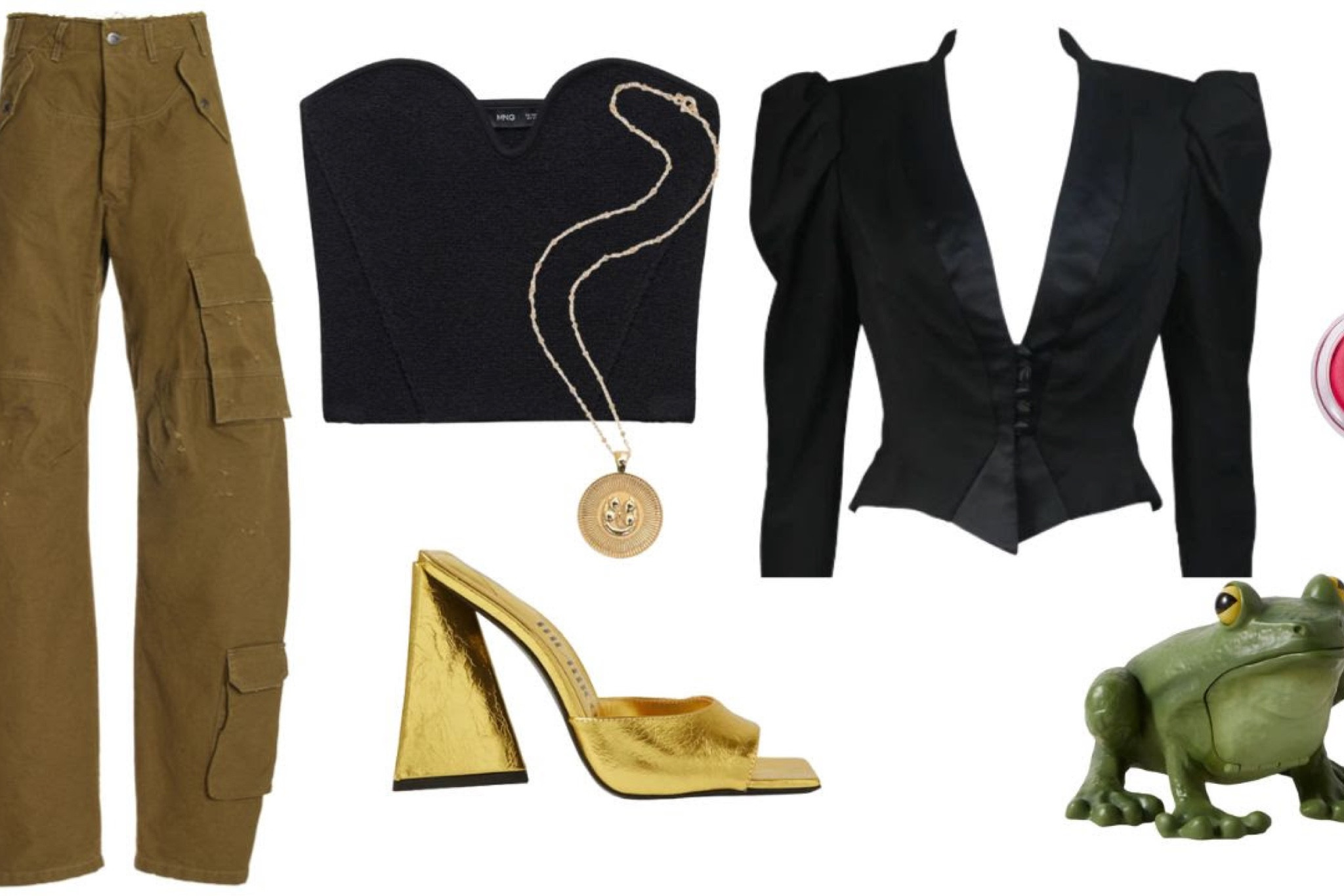 How to style a vintage puff sleeve bolero with cargo pants 

#LTKstyletip #LTKSeasonal