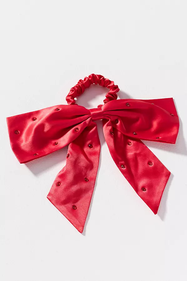 Embellished Bow Hair Tie | Anthropologie (US)