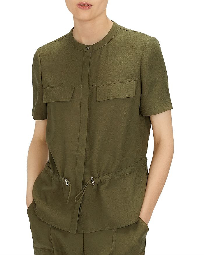 Drawcord Waist Utility Shirt | Bloomingdale's (US)
