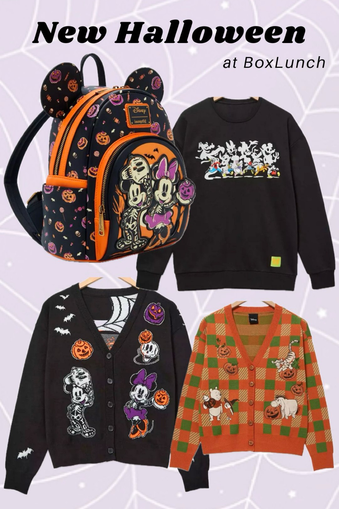 Code orange! Halloween is starting to hit the stores. Boxlunch just dropped new Disney apparel for the fall season and new Halloween Loungefly mini backpacks. Most come in sizes XS - Plus Size. Check out the latest merch linked below. 

#LTKSeasonal #LTKPlusSize #LTKKids