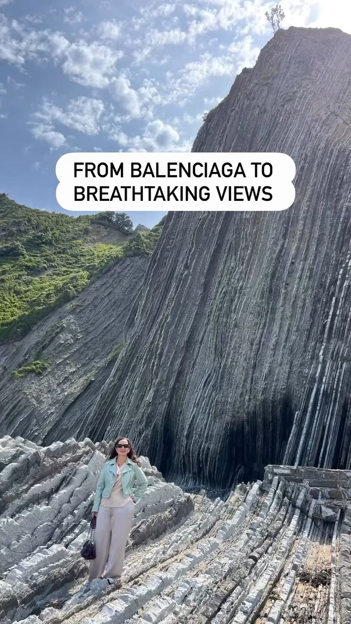 From Balenciaga to Breathtaking Views 
Basque Coast Day Trip 🇪🇸

📍 Zumaia — where breathtaking cliffs meet the sea (yes, Game of Thrones fans… you’ll recognize it 👀)

📍 Getaria — a charming seaside town famous for grilled fish, sailing history, and home to the iconic designer Cristóbal Balenciaga. Visiting the Balenciaga Museum? A dream for any fashion lover 🤍

🍽️ Lunch at Kaia Kaipe — fresh grilled fish right in the harbor… absolutely worth it.

🌅 Ended the day at Monte Igueldo with the most stunning panoramic view of San Sebastián and La Concha Bay.

✨ Travel tip: Some of the best memories happen when you slow down and explore the small towns between the “big destinations.”

✨ Adding the Basque Coast to your travel bucket list yet?👇

#LTKvlog #LTKSeasonal #LTKU