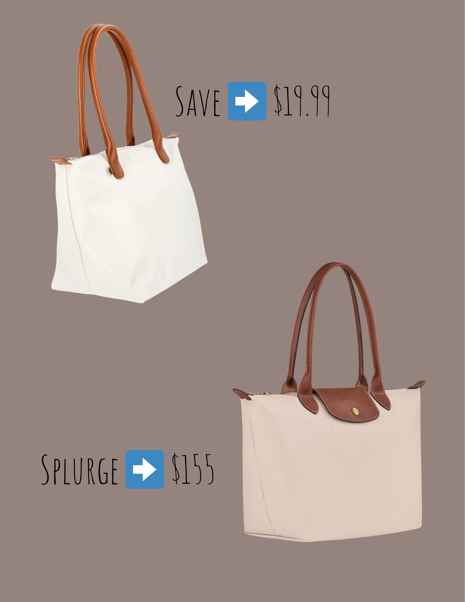 Save vs. splurge. I can’t believe Walmart has this amazing dupe for just under $20! And if you’re lucky you’ll find it clearanced at your store for  just $8 👏🏽 

The Walmart bags are on sale online for $13! 

#LTKSaleAlert #LTKmomlife #LTKWorkwear