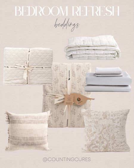 Refresh your bedroom with these neutral printed beddings! Perfect for any season!
#springrefresh #homeessentials #bedroomfinds #cozyseason

#LTKstyletip #LTKSeasonal #LTKhome