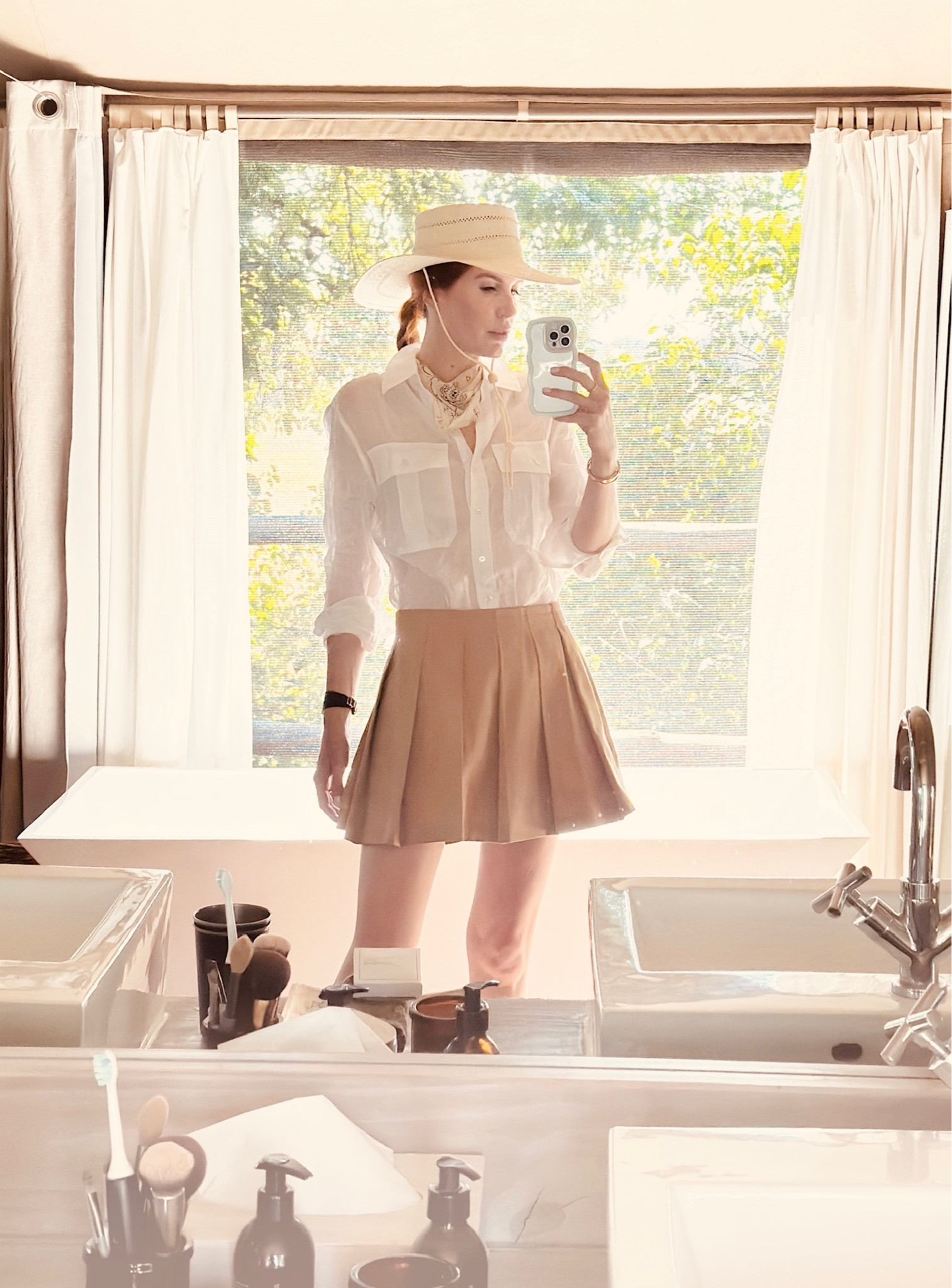 This skirt is a fun twist on the safari pants you’ve seen me in. We spent the majority of the day outside so I wanted to wear something that was comfortable and provided sun protection. 

#LTKFind #LTKtravel #LTKSeasonal