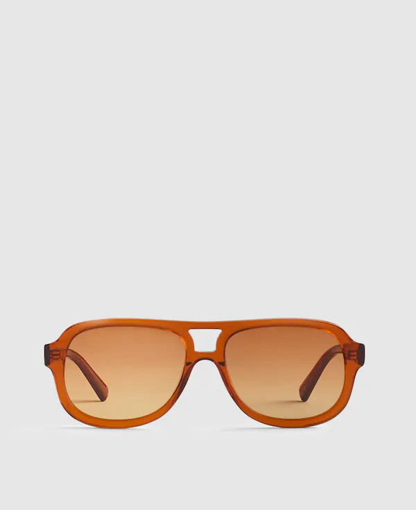 Logaan Aviator Sunglasses | Madewell | Madewell