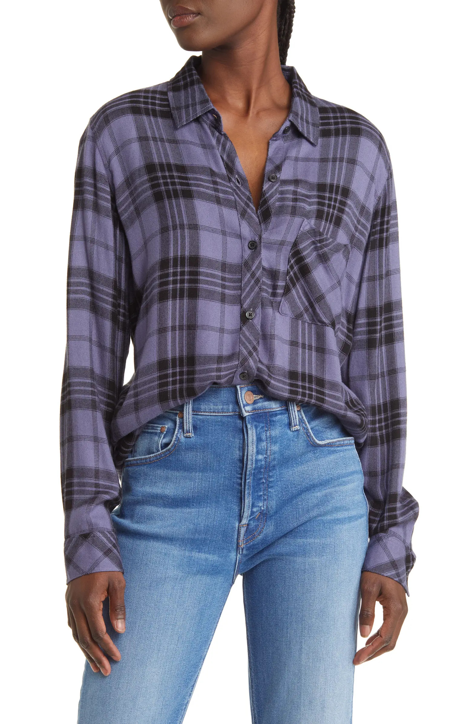 Hunter Plaid Button-Up Shirt | Nordstrom