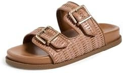 SCHUTZ Women's Naomi Footbed Sandals | Amazon (US)