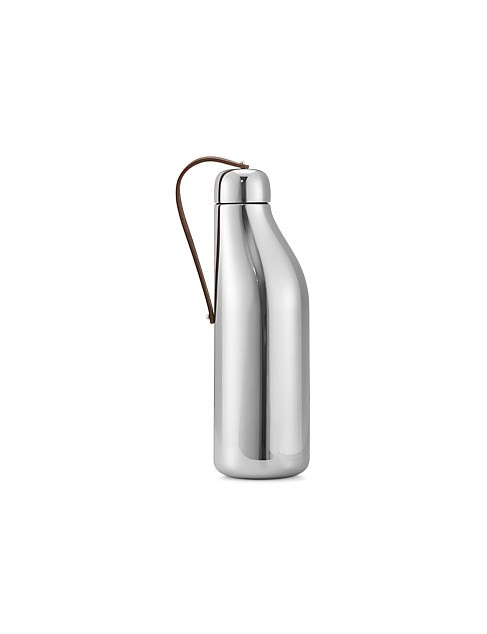 Georg Jensen Sky Drink Bottle Stainless Steel | David Jones | David Jones (Australia & New Zealand)
