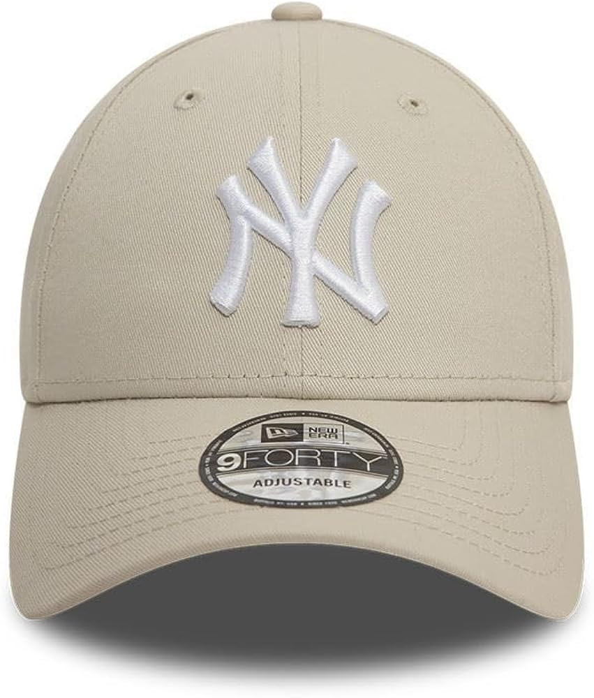 New Era MLB fan cap 9Forty adjustable hat baseball cap curved visor team logo NY LA | Amazon (UK)