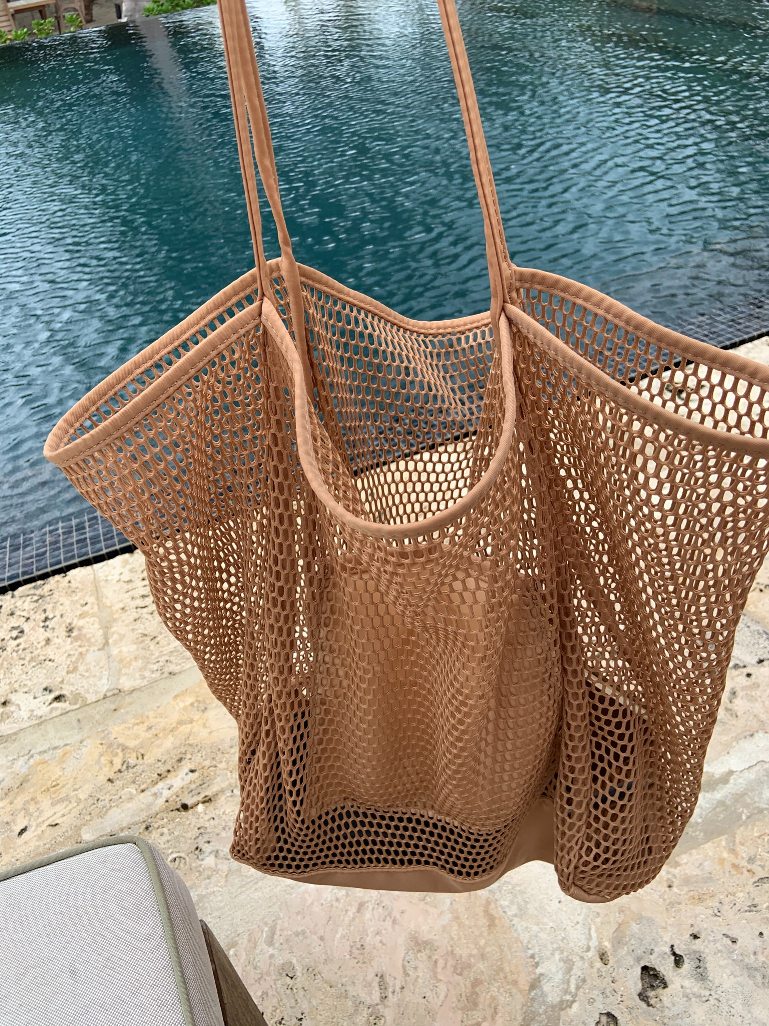 Mesh swim bag pool
Bag beach bag beach vacation 

#LTKswim #LTKitbag #LTKstyletip