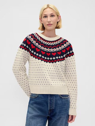 Cotton-Blend Raglan Crewneck Sweater | Gap (CA)