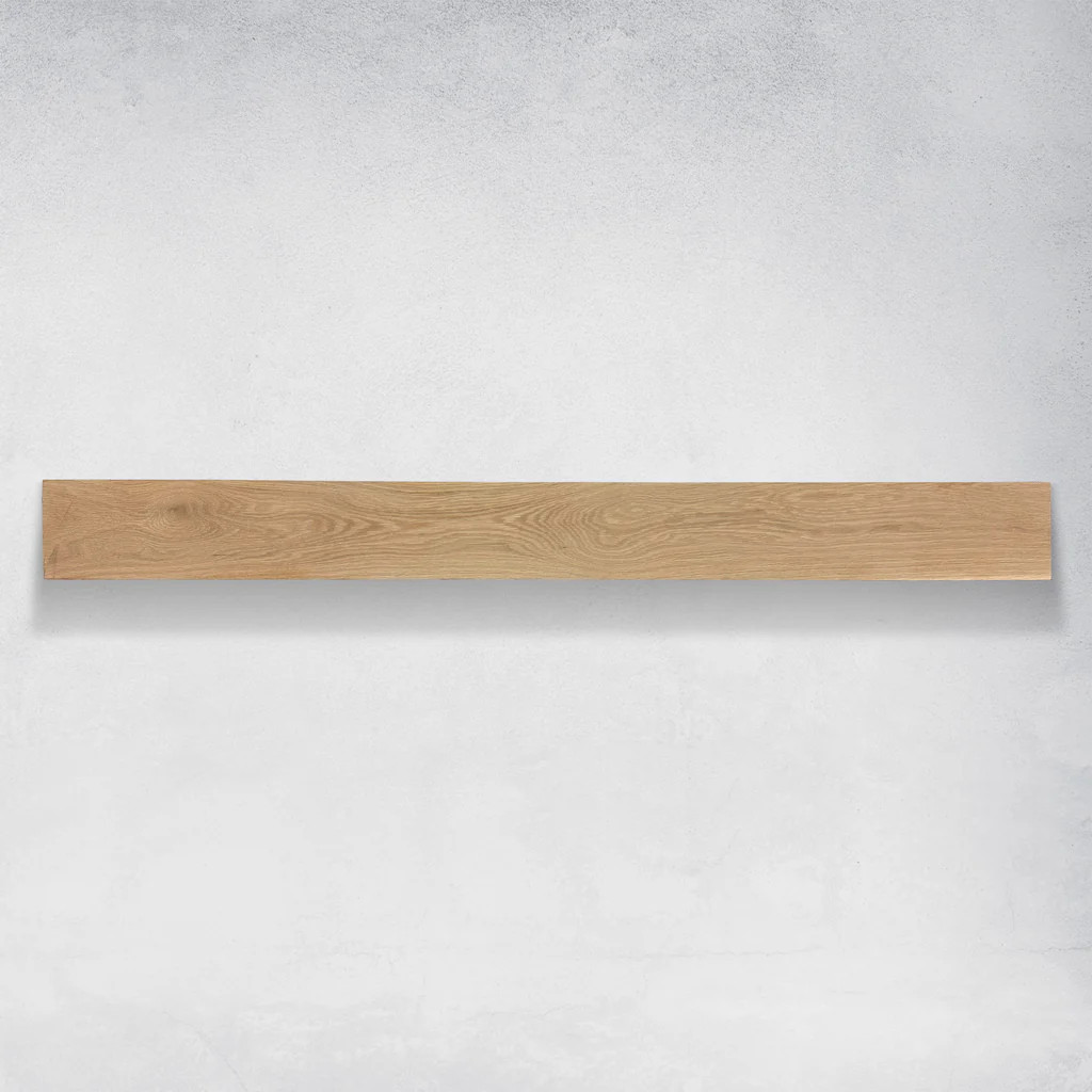 White Oak Fireplace Mantel | Urbandi