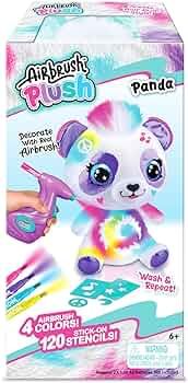 Canal Toys Personalize Airbrush Plush Large Panda! Decorate, wash, Repeat! Customize Your own Spr... | Amazon (US)