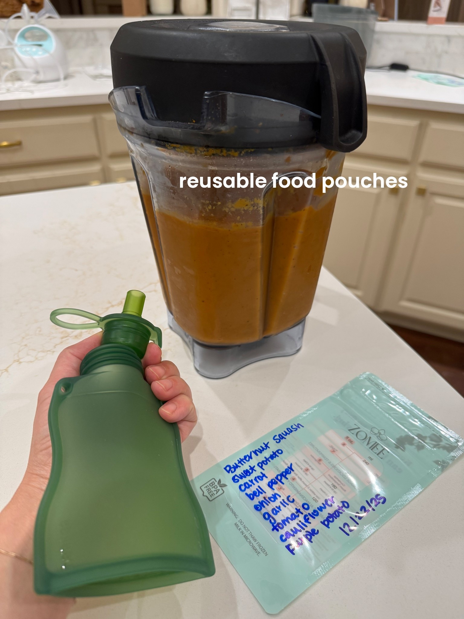 reusable food pouches we use!

#LTKBaby #LTKfoodie #LTKmomlife