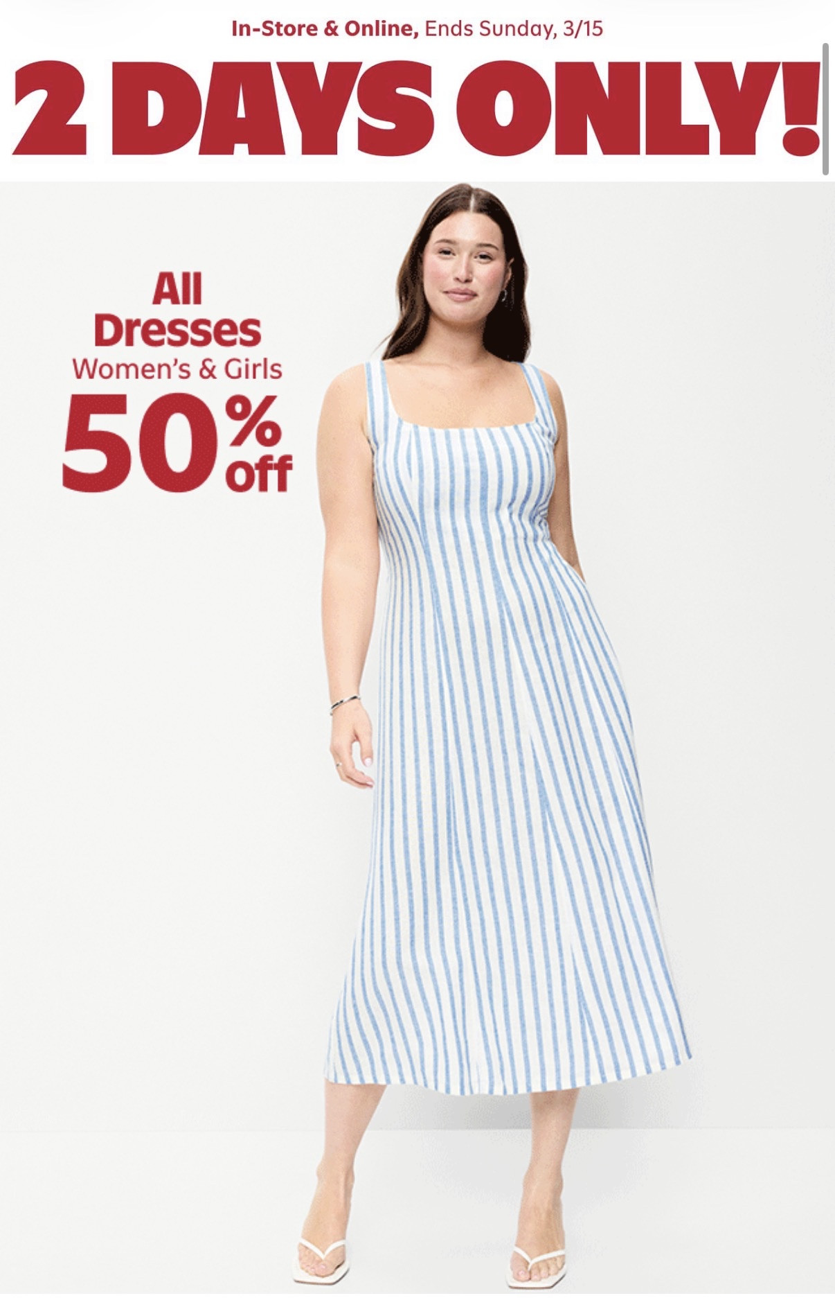 Old Navy Deal of the Day is TOO GOOD 👏

Dresses are 50% off right now and they have the cutest spring styles. Perfect for brunch, vacations, church, and everyday spring outfits.

I linked my favorite Old Navy dresses to shop before the good ones sell out.

#OldNavyStyle #OldNavyDeals #SpringDresses #AffordableFashion #SpringStyle #DressSeason #OldNavyFinds #ShoppingWithPriiincesss #Atlantamom #Atlantabloggers #Atlantablogger #AtlantaCreator #Atlantacontentcreators #Atlantacontentcreator


#LTKSpringSale #LTKTravel #LTKFestival