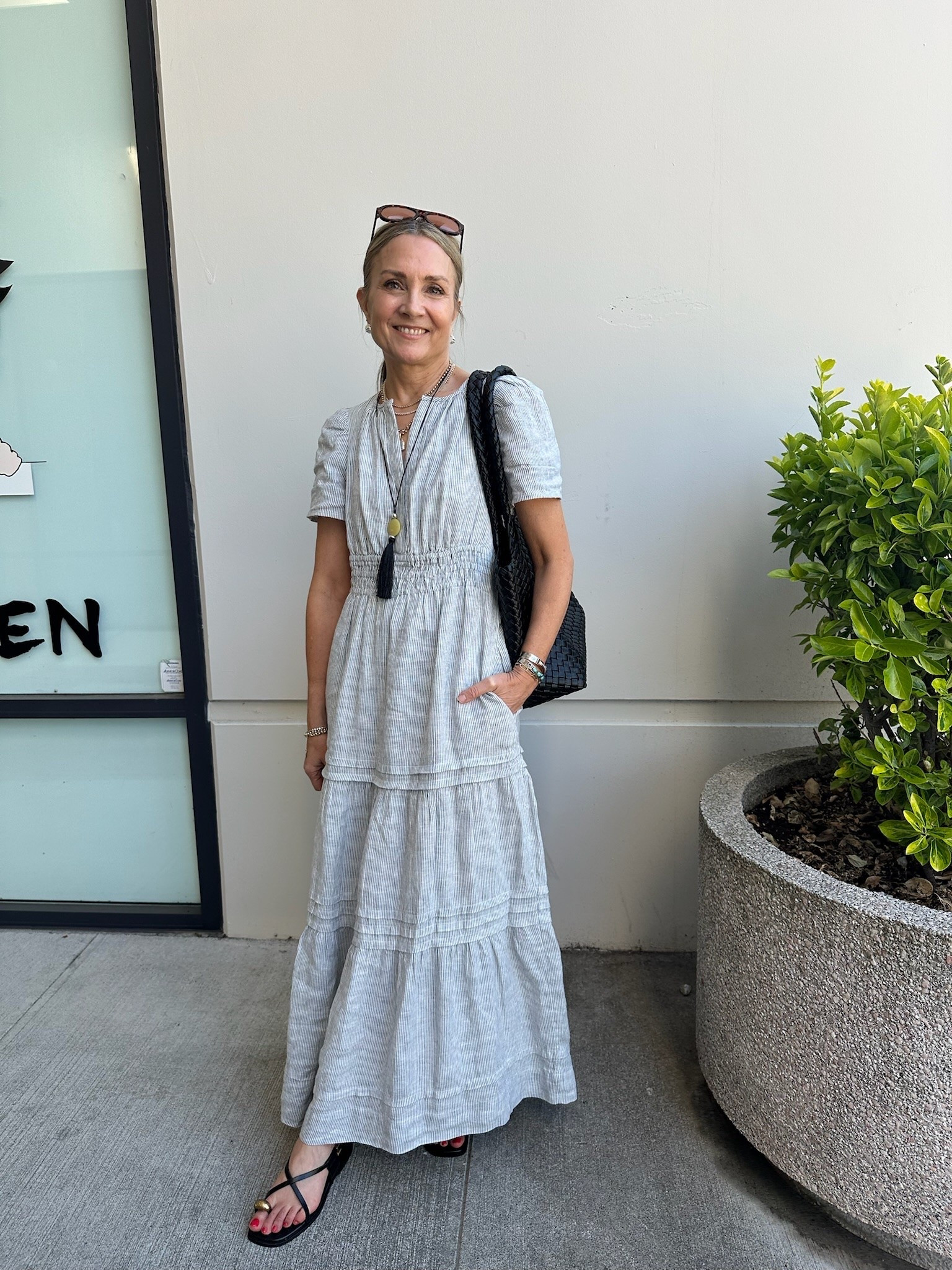 Getting a pedicure? Consider it an excuse for a cute outfit!😁💅 My @Quince  linen dress is fully lined and comes in tons of colors plus other fabrics.

#LTKootd #LTKSeasonal #LTKOver40