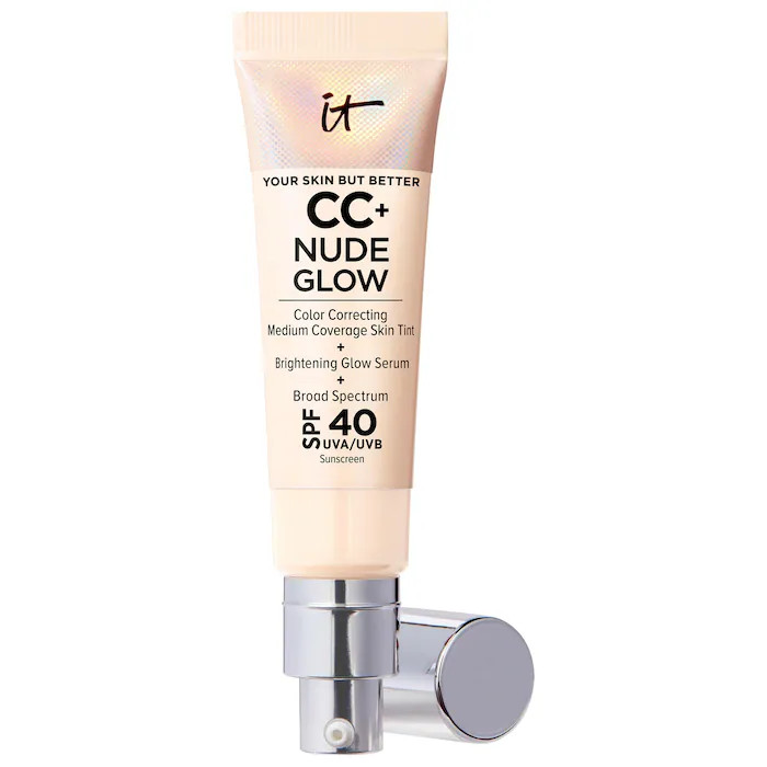 CC+ Nude Glow Lightweight Foundation + Glow Serum with SPF 40 and Niacinamide | Sephora (US)