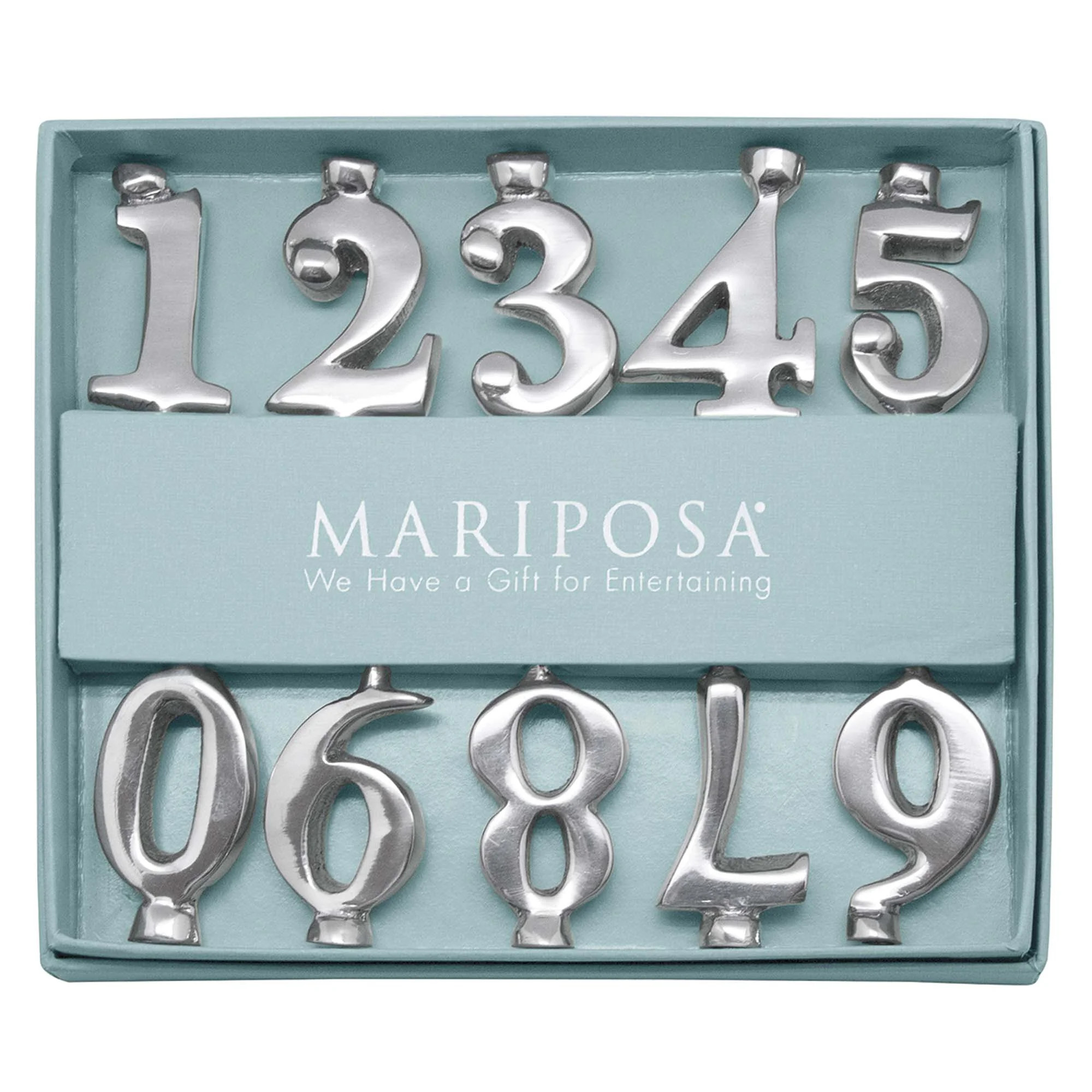 Mariposa Number Candle Holder Set | Wayfair North America