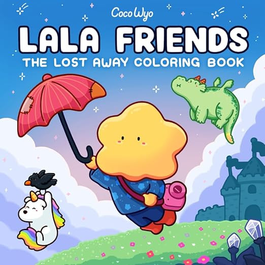 Lala Friends: Coloring Book for Adults and Teens Featuring Dreamy Characters in Imagined Worlds (... | Amazon (US)