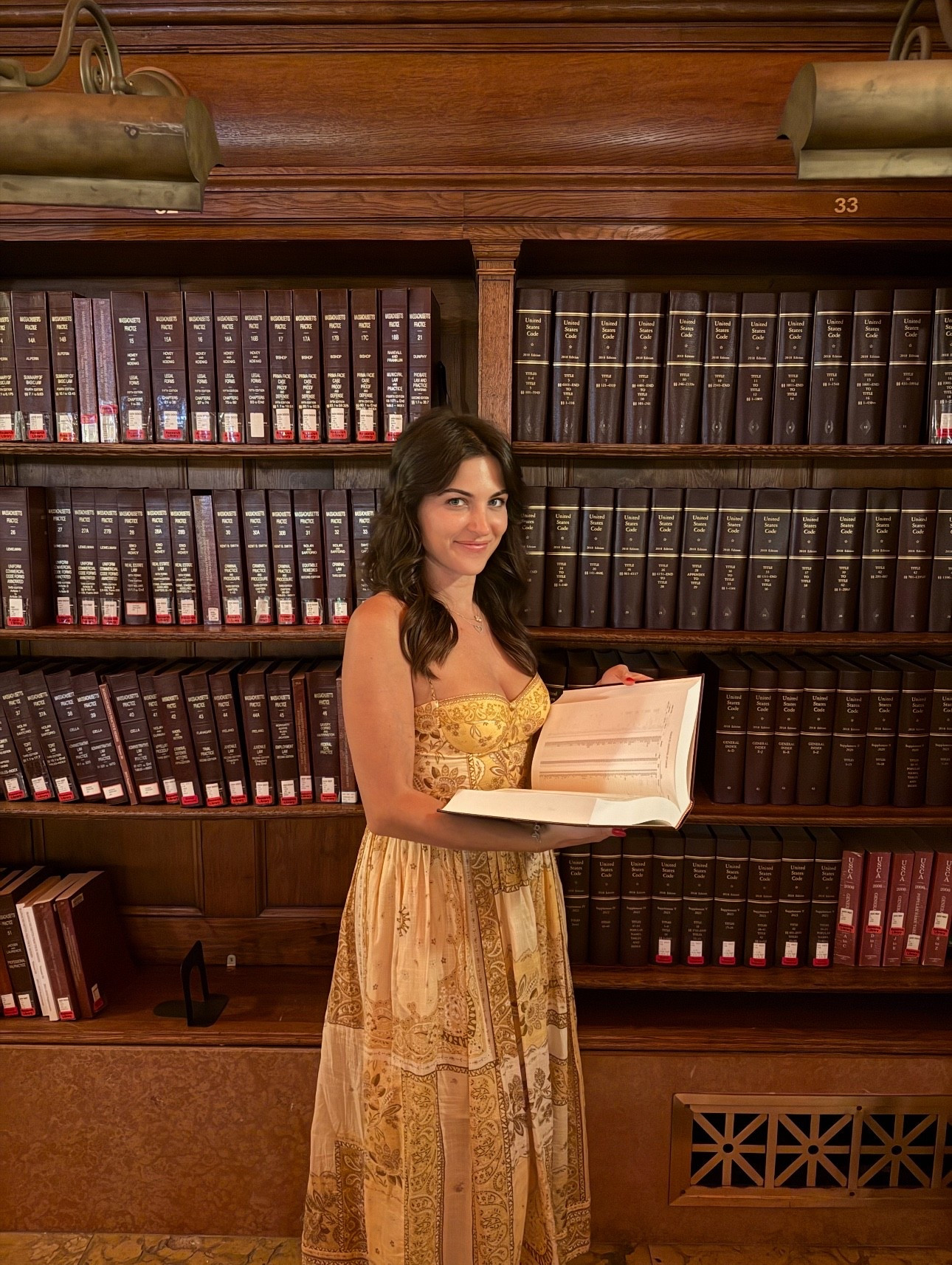 Yellow wedding guest dress