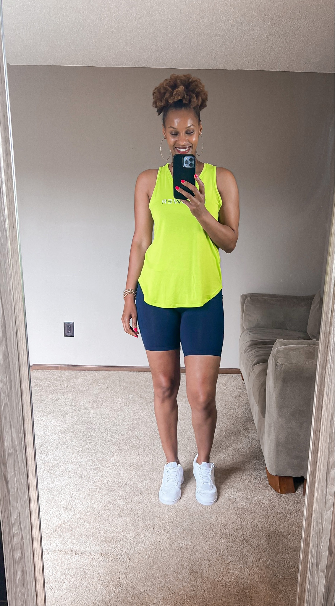 Simple summer outfit for all the outdoor activities. Both the bike shirt and tank have quick dry to keep you comfortable and cute. 

#LTKsalealert #LTKstyletip #LTKSeasonal