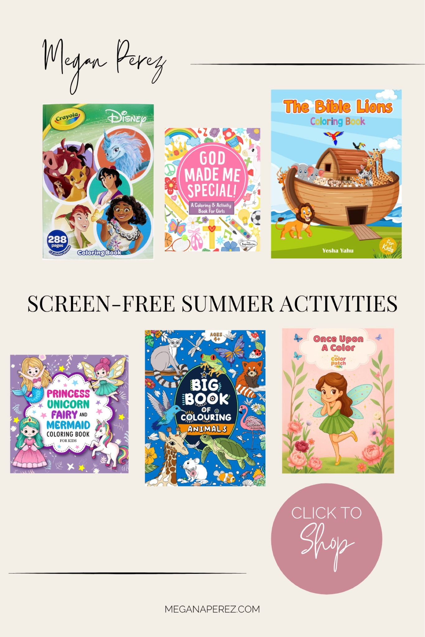 Coloring books are still one of the best screen-free activities out there — and I'm obsessed with these picks! Love that some are faith-based too 🙏 All linked for you! 

#LTKmomlife #LTKKids
