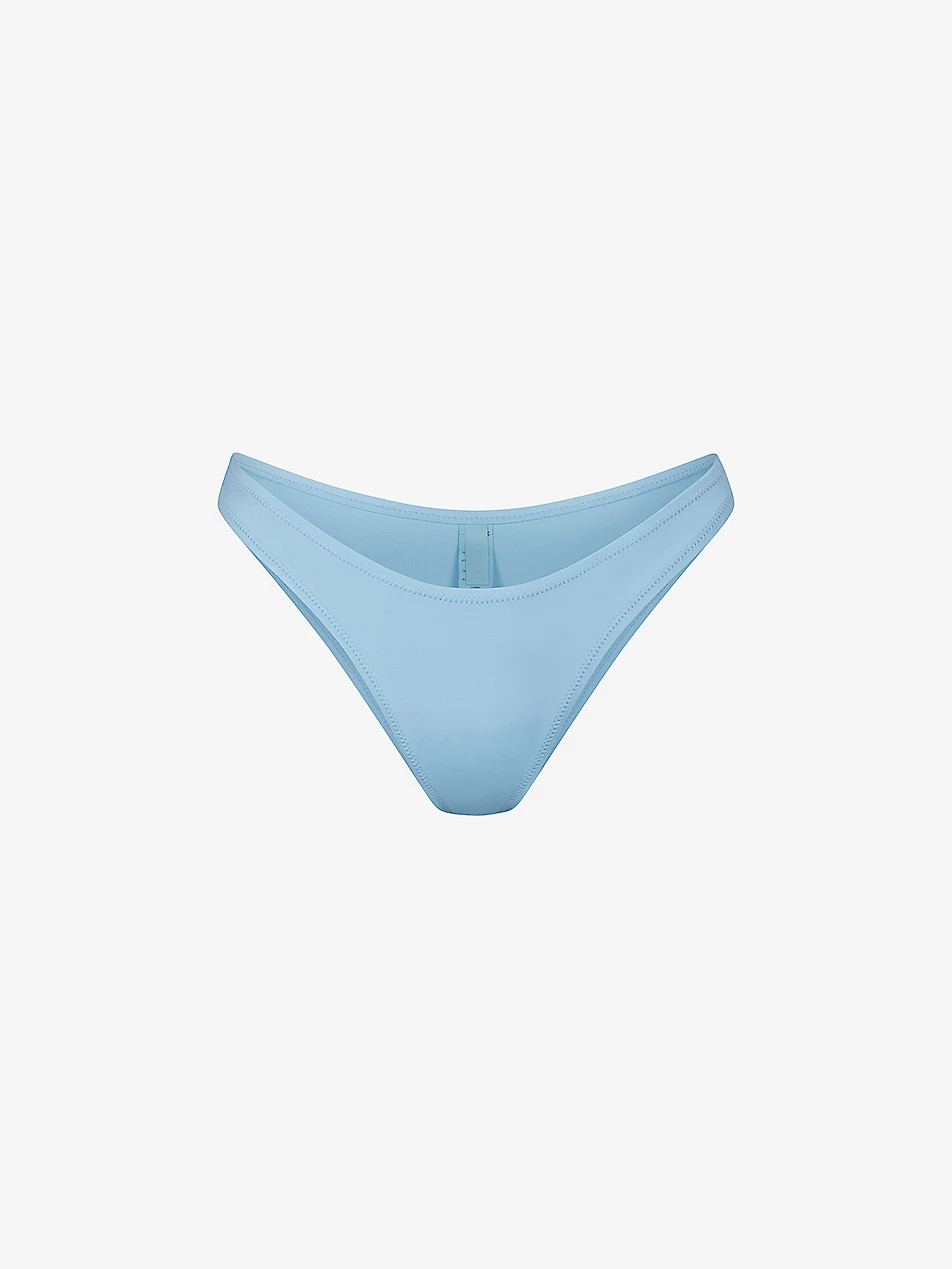 Tanga mid-rise recycled stretch-nylon bikini bottoms | Selfridges