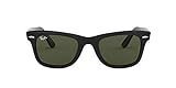 Amazon.com: Ray-Ban RB2140 Original Wayfarer Square Sunglasses, Black/G-15 Green, 54 mm : Clothin... | Amazon (US)