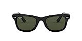 Amazon.com: Ray-Ban RB2140 Original Wayfarer Square Sunglasses, Black/G-15 Green, 54 mm : Clothin... | Amazon (US)