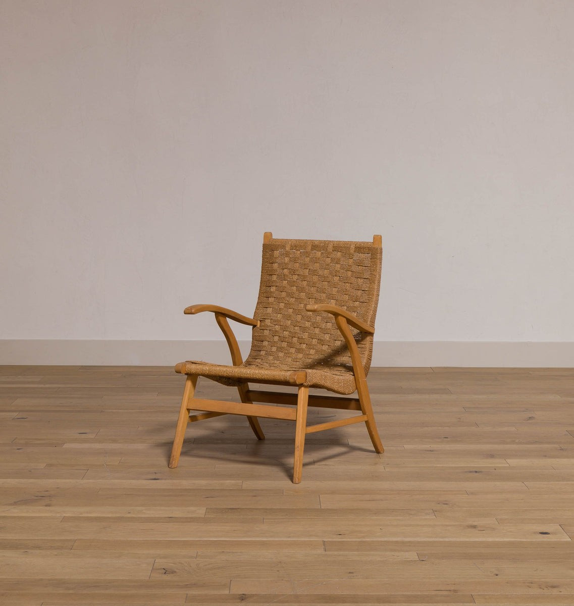 Vintage Woven Accent Chair | Amber Interiors