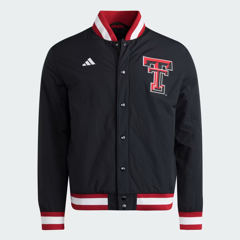 Texas Tech Red Raiders Coaches Dugout Jacket | adidas (US)