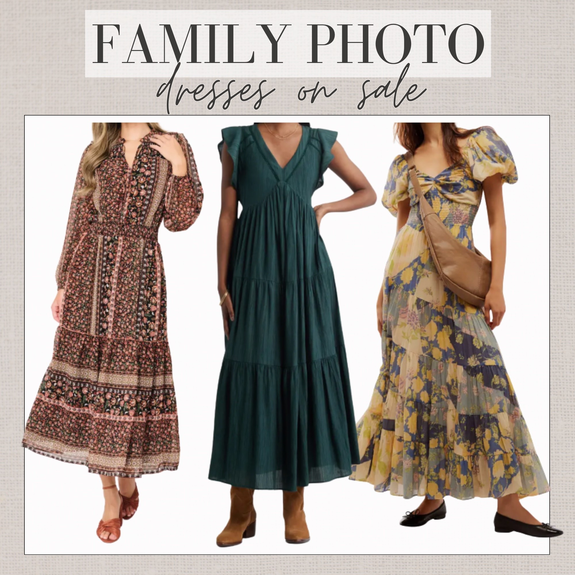 Family photo, Nordstrom, women’s dresses, flowy dresses, fall family photos, winter family photos, long dresses, floral print, new deal alert, sale, 

#LTKFamily #LTKSaleAlert #LTKStyleTip