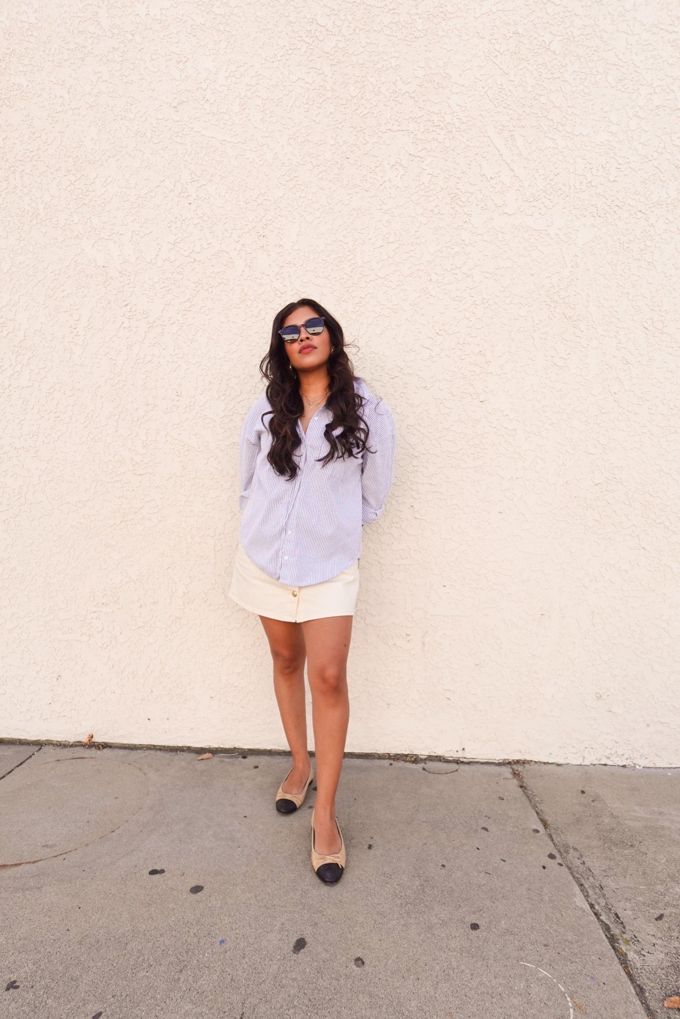 Outfit of the Day Details...

Button Up - Old Jcrew. Linked similar ones
Skirt- Also old Jcrew. Linked similar ones.
Shoes- Chanel but I linked but friendly shoes
Sunglasses - Amazon 

#LTKootd #LTKgrwm #LTKPetite