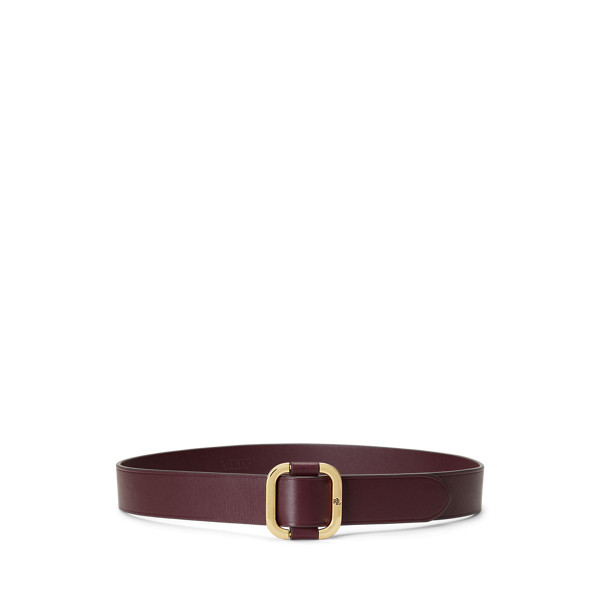 Slide-Buckle Leather Belt | Ralph Lauren (UK)