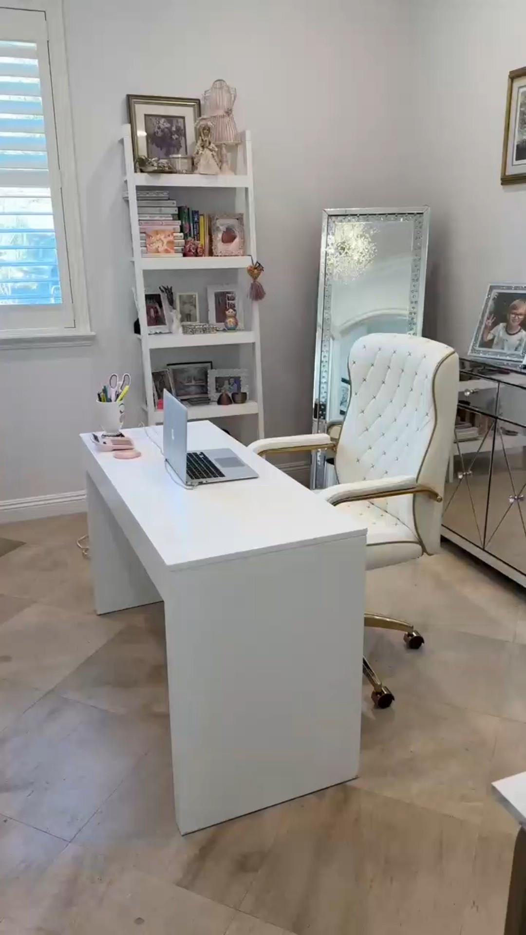 Blush Pink & Gold Office Decor 

Chic & Stylish Gold Cream Office Space ✨🌸

Work in style with this gorgeous pink and gold office setup! 💕✨ The perfect blend of elegance and functionality, this space inspires creativity and productivity while keeping things glam. From the rose gold accents to the cozy pink vibes, it’s the ultimate dream office! 🖋️🌟 #WorkSpaceGoals”

Hashtags:
#PinkGoldOffice #OfficeInspo #WorkFromHomeVibes #ChicWorkspace #HomeOfficeDecor #PinkAndGoldAesthetic #BossBabeVibes #ElegantOffice #CreativeSpace

#LTKHome