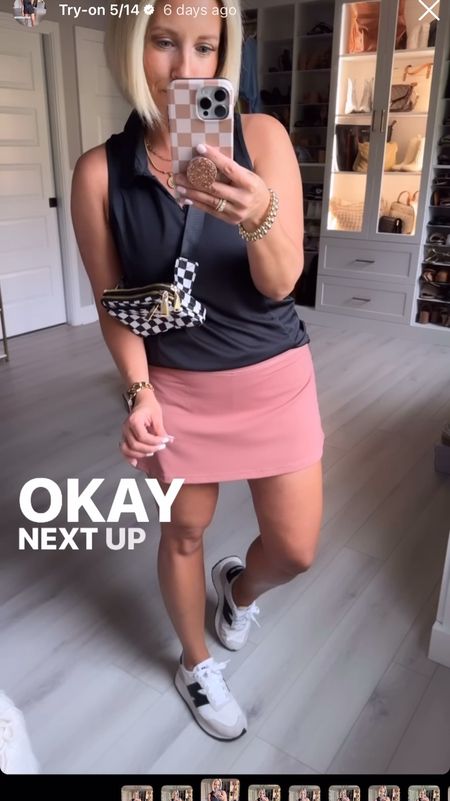 Love this skort for summer!!! Cute, comfy, and functional!!!
Wearing size medium in tank and size small in skort!
Shoes TTS

#LTKStyleTip #LTKFitness #LTKFindsUnder50