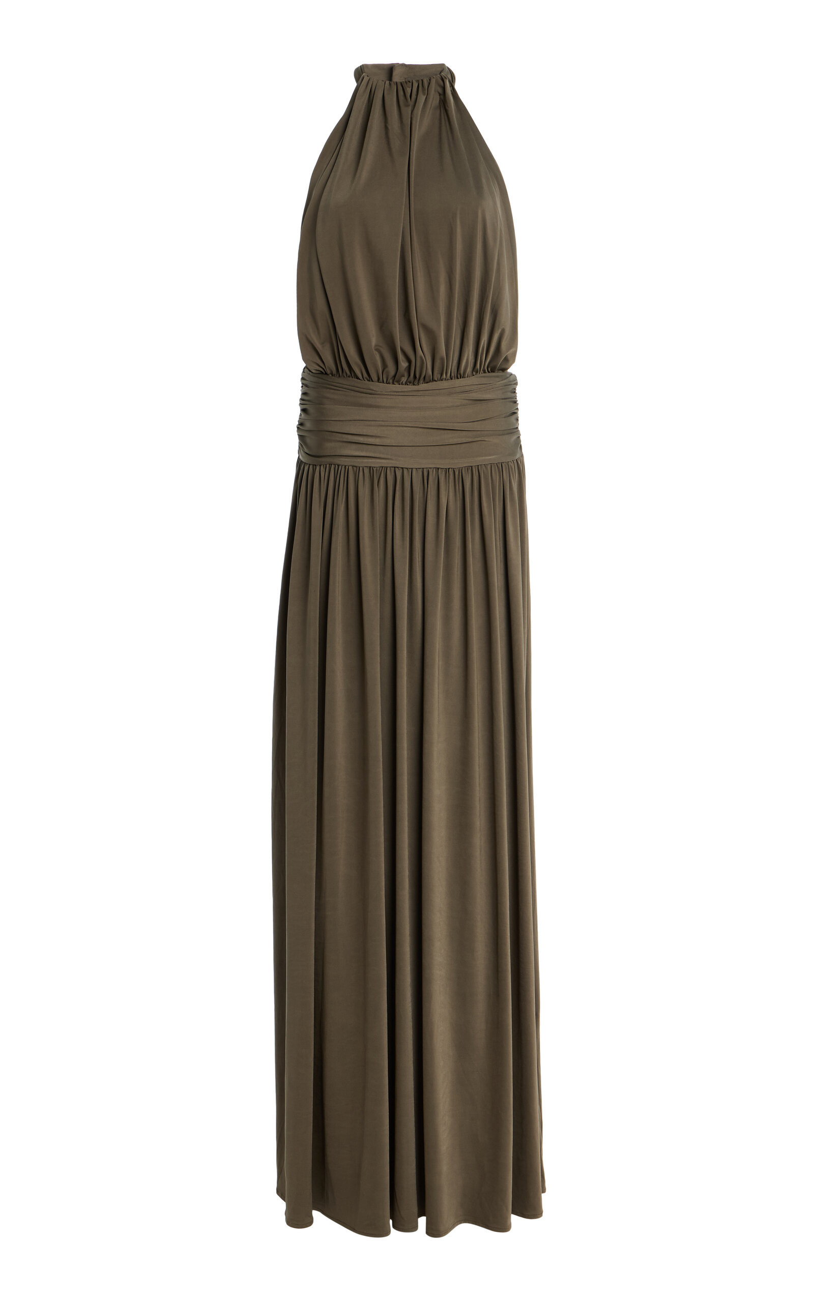 Arcina Ori Santina Jersey Maxi Halter Dress - Moda Operandi | Moda Operandi (Global)