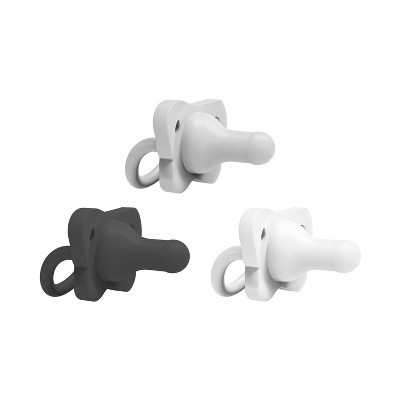 Dr. Brown's HappyPaci 0-6 Months: 100% Silicone, BPA-Free Baby Pacifiers, Soft Nipple, Lightweight Design, 3 Pack | Target