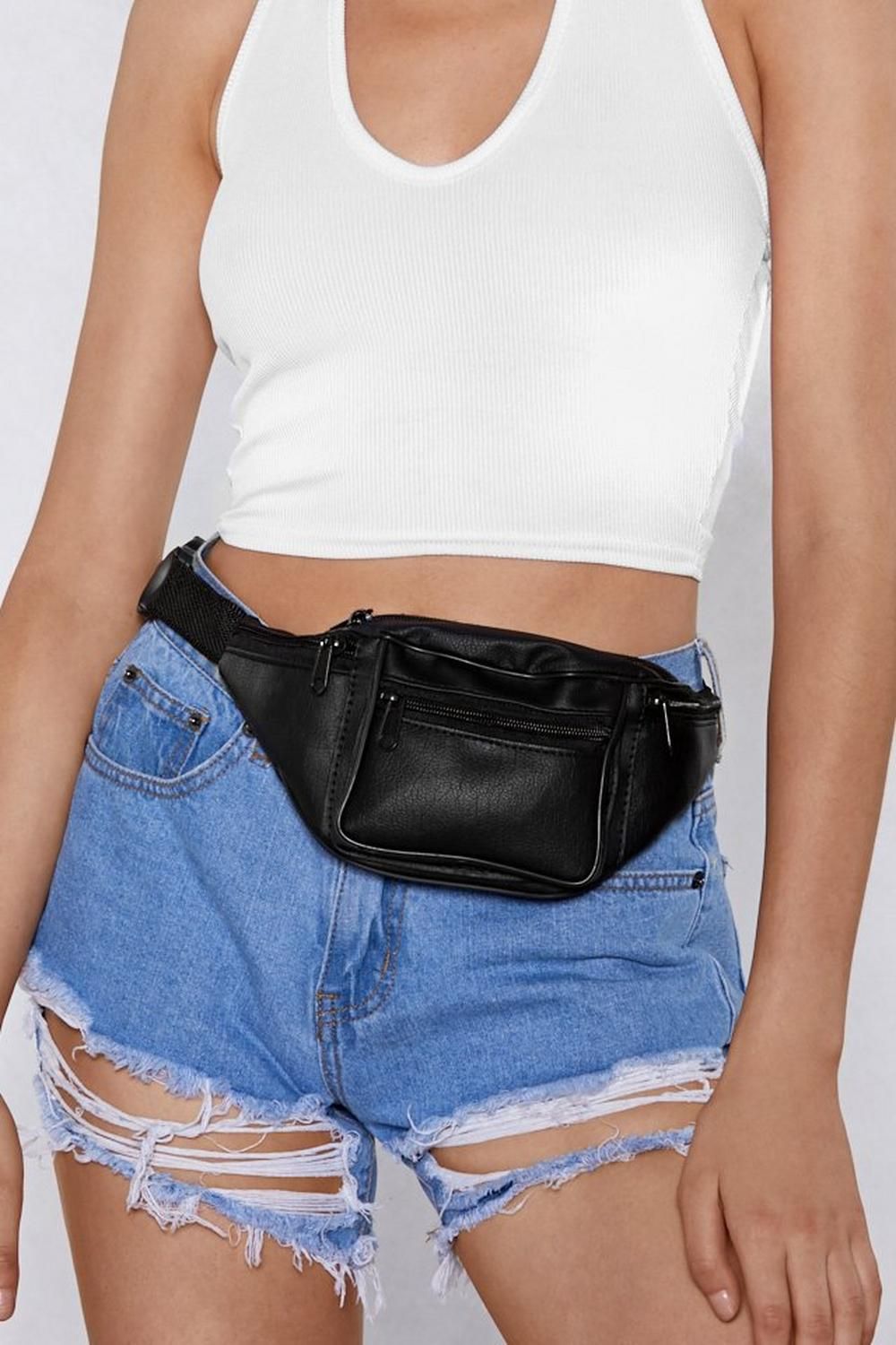 WANT Me First Faux Leather Fanny Pack | NastyGal (US & CA)