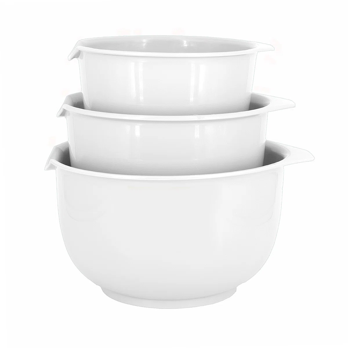 Glad Mixing Bowls With Pour Spout, Set Of 3 | Wayfair North America