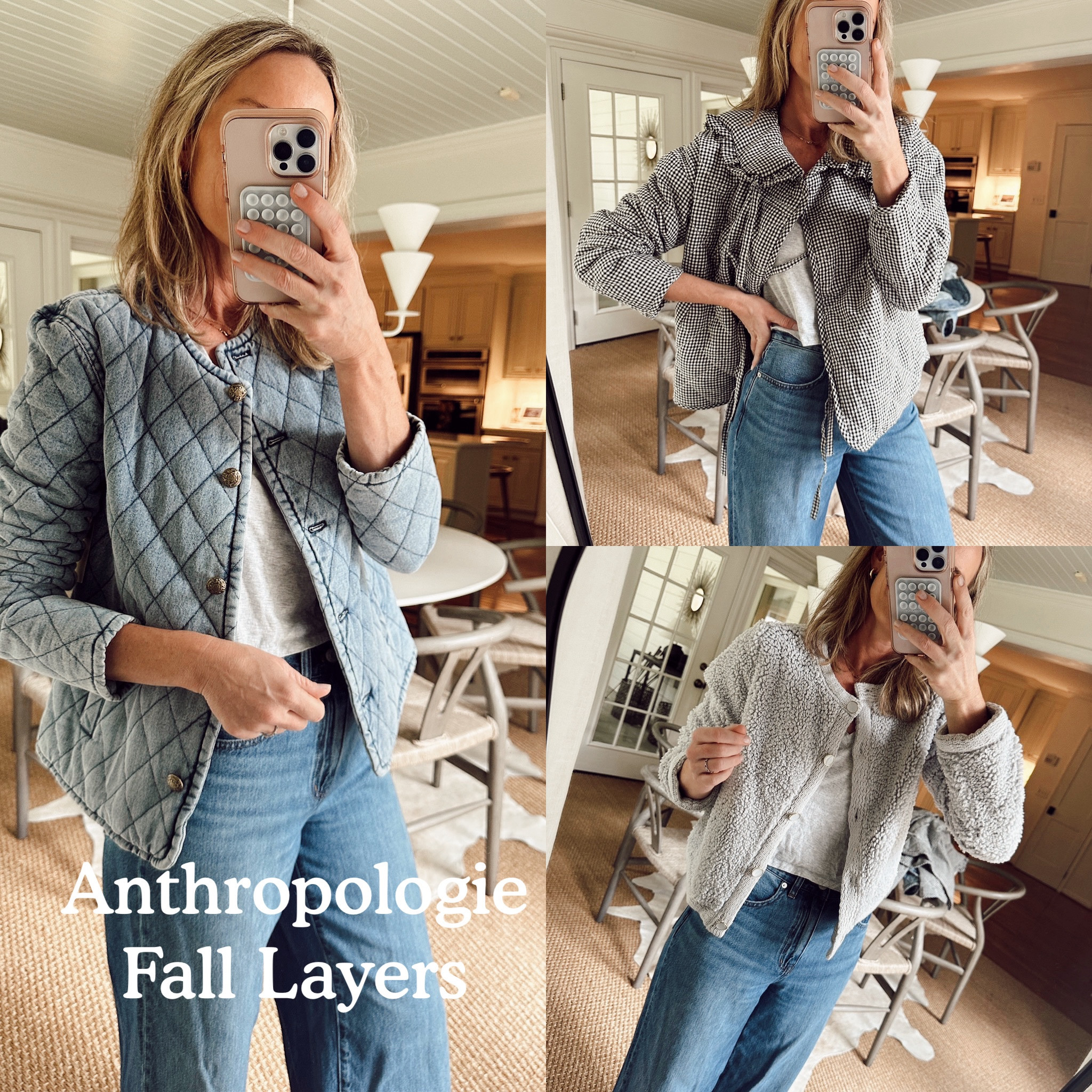 some new fall layer picks I am loving… shop my fave layers for fall from @anthropologie 🤎 #anthropartner
