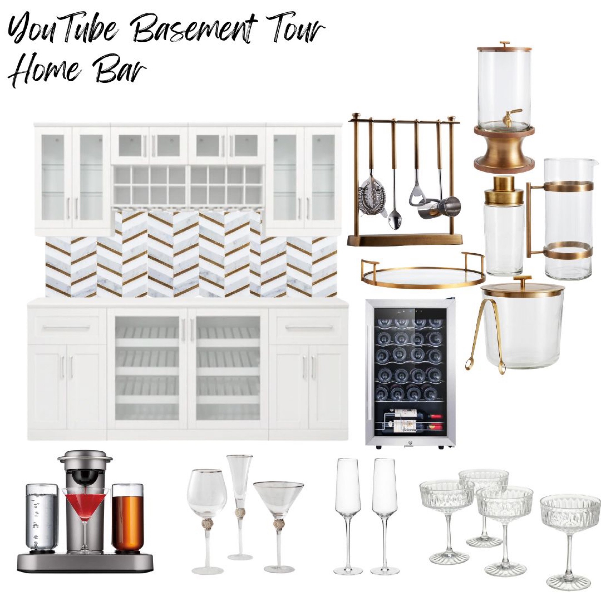 A few items from my home bar featured in my YouTube basement tour! 


#basement #homebar #glassware #bartesian #barset #winefridge #champagneflutes #coupeglasses #amazon #amazonfinds #amazonhome

#LTKsalealert #LTKhome