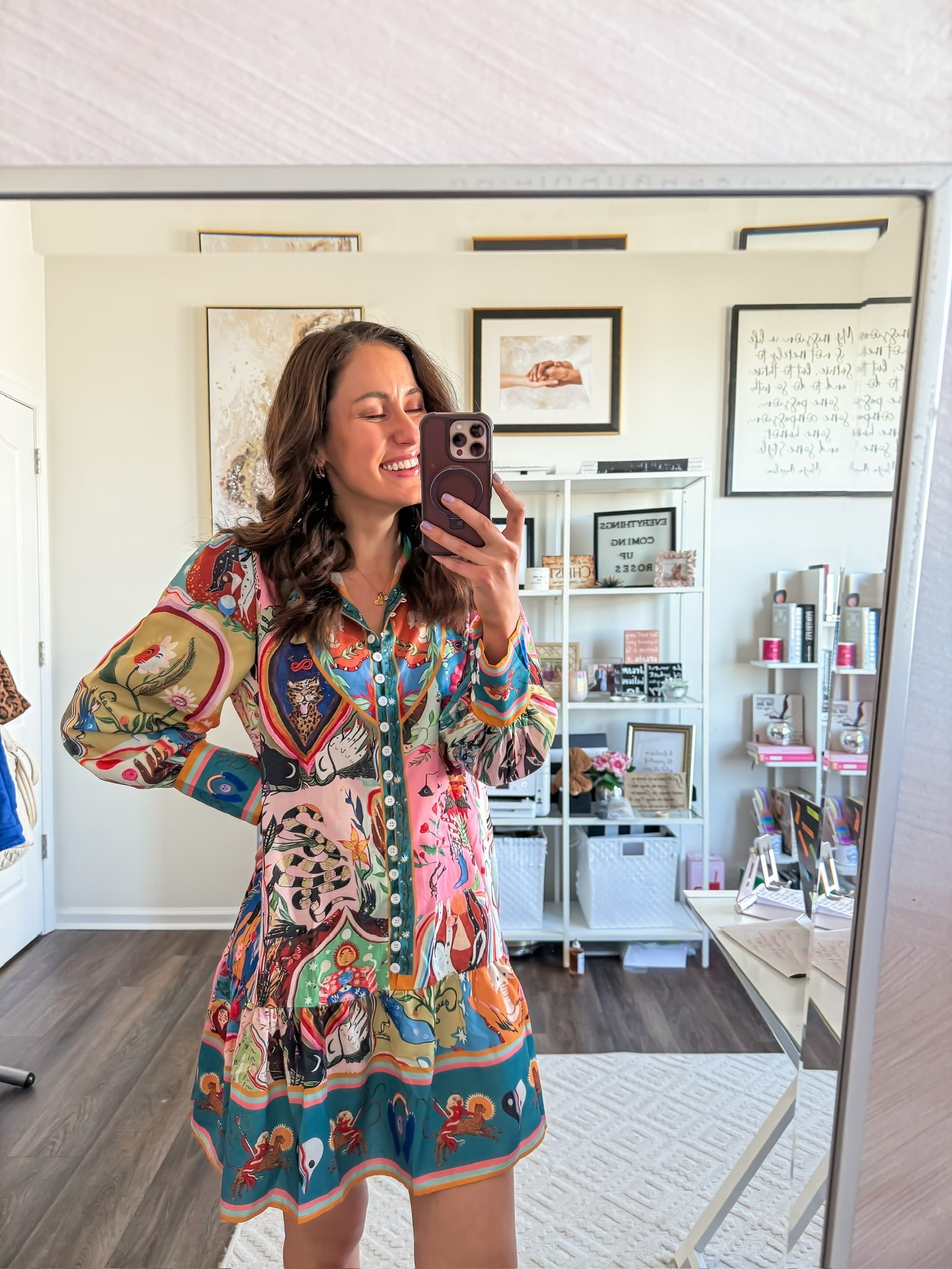 Designer-inspired dress from Amazon