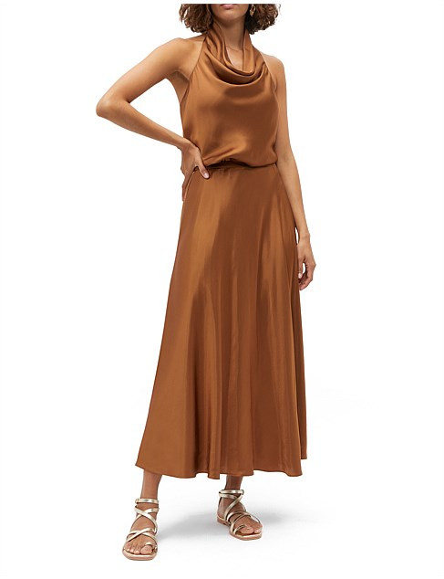 Seed Heritage Satin Circle Skirt | David Jones | David Jones (Australia & New Zealand)